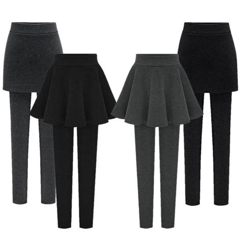 winter sexy stretch pants mini skirts fashion pleated elastic waist