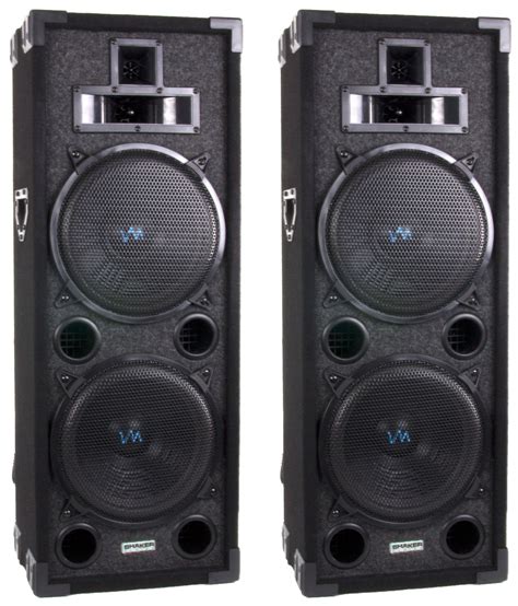 vm audio    dual   dj loud speakers system pair vasp reviews