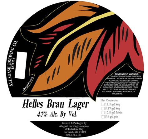 Allagash Helles Brau Lager Beer Street Journal
