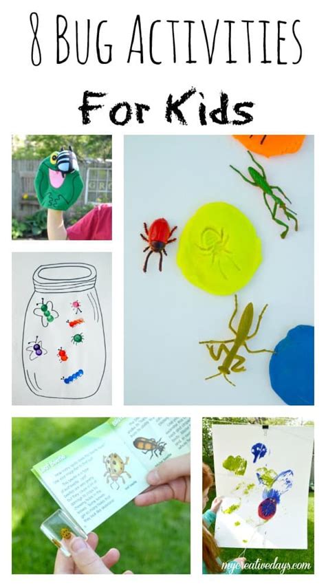 bug activities  kids  creative days