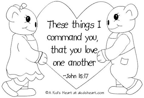 bible coloring pages  kids  verses valentine coloring pages