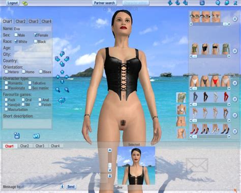 online sex game 3d erotic client for online sex game play screenshot 04