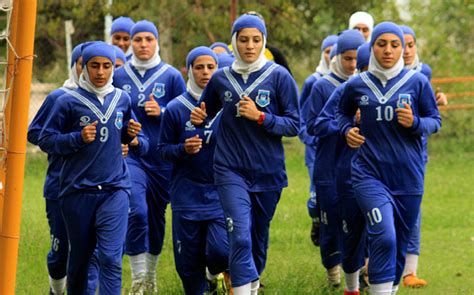 iran women s football team caught using men as their