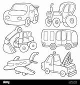 Trasporto Cartoni Caricature Transportation Animati Sauver sketch template