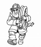 Pompieri Disegni Colorare Coloratutto sketch template