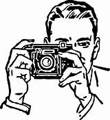 Camera Clipart Clipartpanda Take Clip Outline Line Use Terms Websites People Photography sketch template