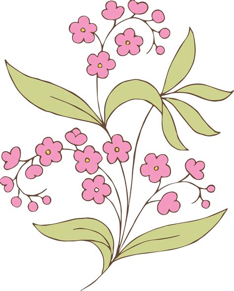 Free Pink Flower Vector Png Download Free Pink Flower Vector Png Png