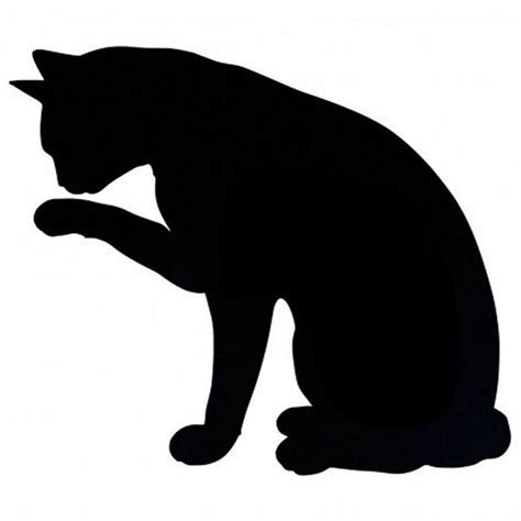 printable black cat silhouette explore  cat silhouette