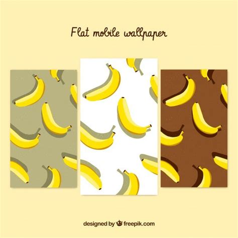 set  banana wallpapers  mobile   mobile wallpaper wallpaper vector