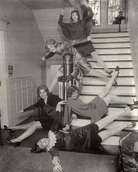 vintage everyday funny vintage snapshots show naughty girls playing together in the past