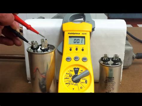 testing  capacitor youtube