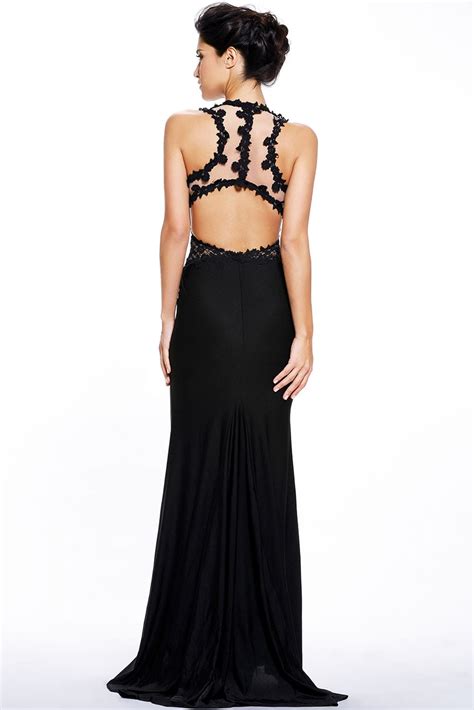 best sleeveless mermaid formal long black dress online store for