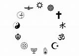 Religiones Weltreligionen Dibujo Malvorlage Grandes Große Nicepng Abbildung Herunterladen sketch template