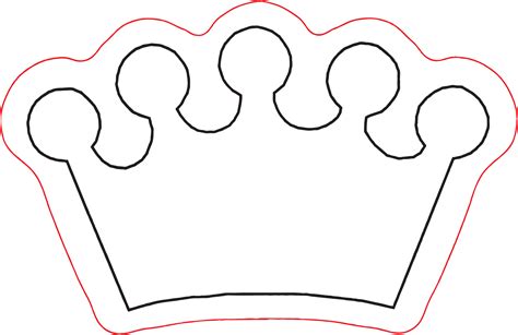 ideas  coloring  crown template