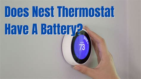 nest thermostat   battery