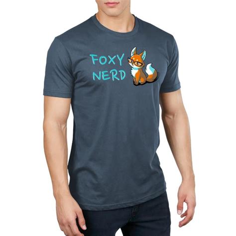 foxy nerd funny cute and nerdy shirts teeturtle