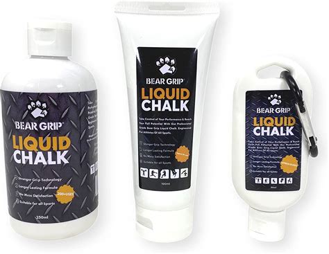 Bear Grip Liquid Chalk Sports Chalk Sweat Free Hands Crossfit