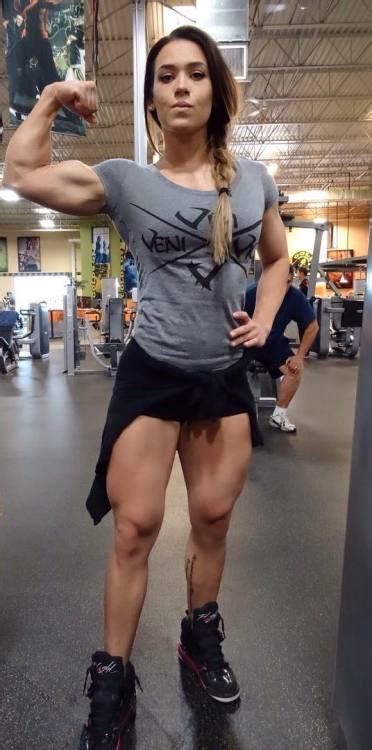 hot female muscle scitechfitness ubergirls cass martin
