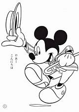 Disney Walt Coloring Pages Characters Mickey Mouse Fanpop sketch template