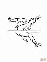 Salto Alto Atletica sketch template