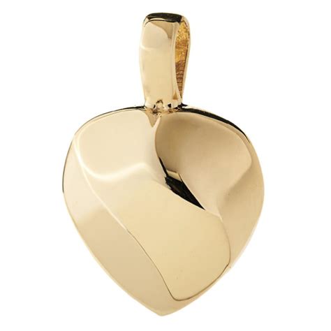 gold heart pendant morrissett funeral cremation service