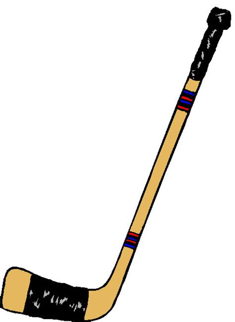 ice hockey stick clipart kid clipartingcom