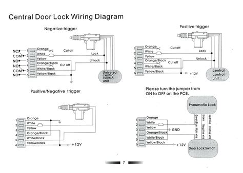 door lock actuator wiring diagram mes  wire great central locking