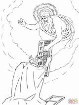 Mandamientos Moses Commandments Paginas Diez Receiving Tablets Getdrawings sketch template