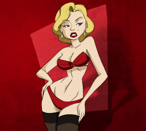 marilyn monroe pin up c by nnymed on deviantart