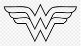 Logo Escudo Wonder Woman Maravilla Mujer La Coloring Pages Logos Clipart Pinclipart Report sketch template