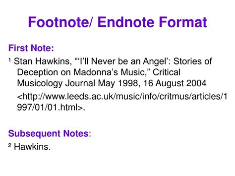 footnotes  endnotes powerpoint