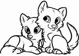 Wolf Wings Coloring Pages Anime Baby Clipartmag Drawing sketch template
