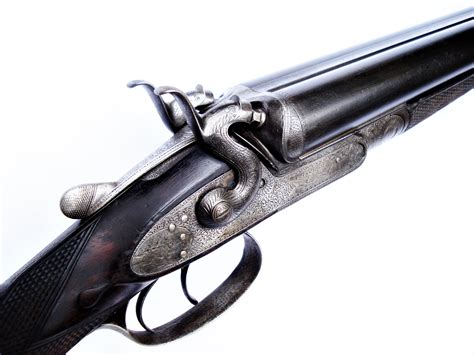 antique ingram double barrel shotgun  gauge sold wild west originals