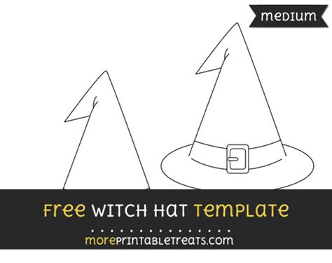 witch hat template medium