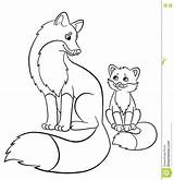 Coloring Fox Pages Printable Getcolorings sketch template