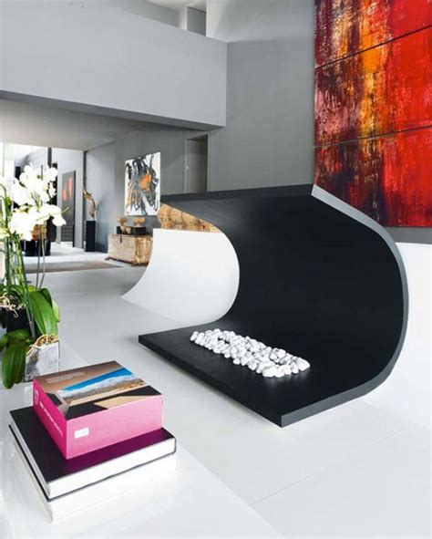 unique black color living room decor interior design ideas