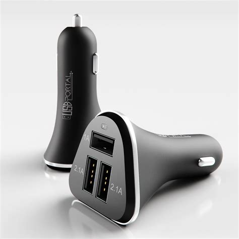 lifes perception inspiration  car charger  multiple ports