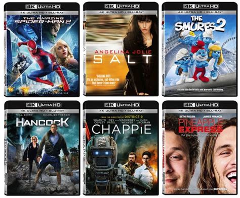 1st 4k ultra hd blu ray movies released by sony pictures hd report