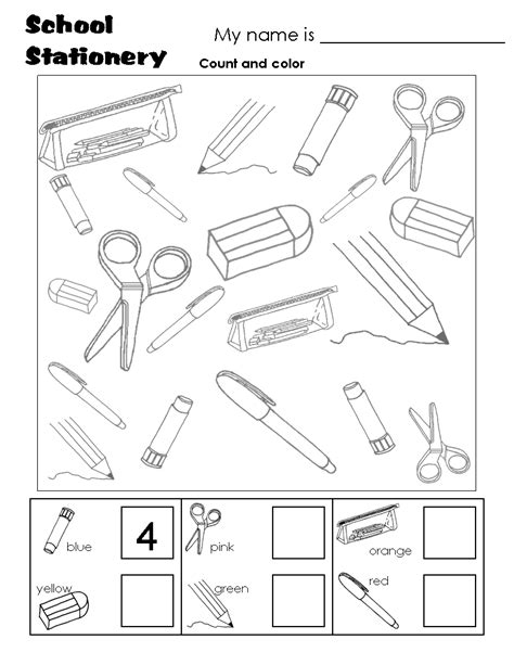 classroom objects worksheet  coloring coloring worksheets