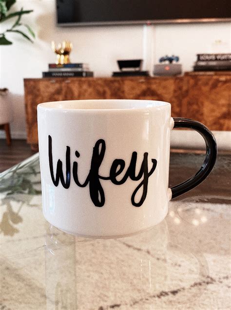 Wifey Coffee Mug Fashion Jackson