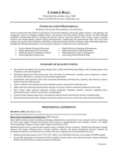 resume sample  marketing director resume examples library