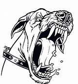 Dog Biting Clipart Drawing Barking Bite Animated Cliparts Gif Graphics sketch template