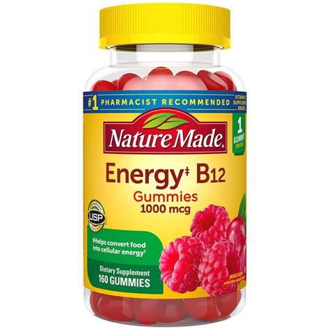 Nature Made Energy‡ B12 1000 Mcg Gummies Reviews 2021