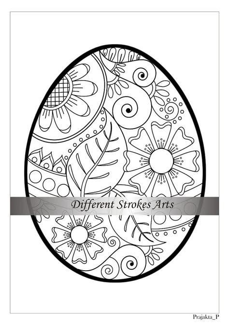 adult coloring book happy easter printable easter coloring etsy