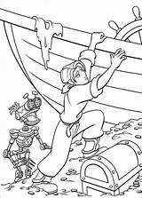 Treasure Planet Coloring Pages Disney sketch template