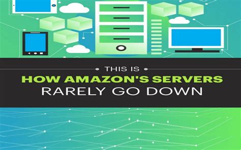 amazons servers rarely   infographic bestthings