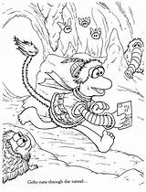 Fraggle Coloring Rock Pages Archive Henson Jim sketch template
