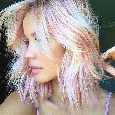 30 pink blonde hair color hairstyles and haircuts lovely