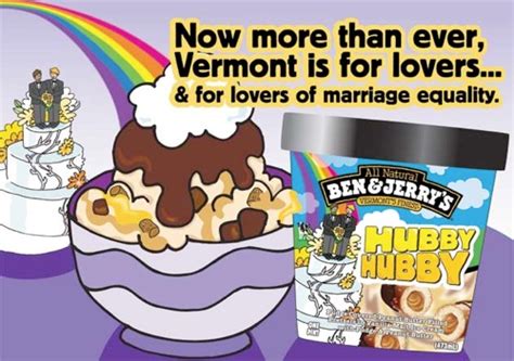 ben and jerry s renames chubby hubby to hubby hubby in honor of gay marriage in vermont