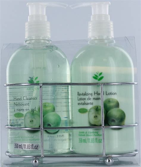 wholesale spa apple hand soap lotion gift caddy set dollardays